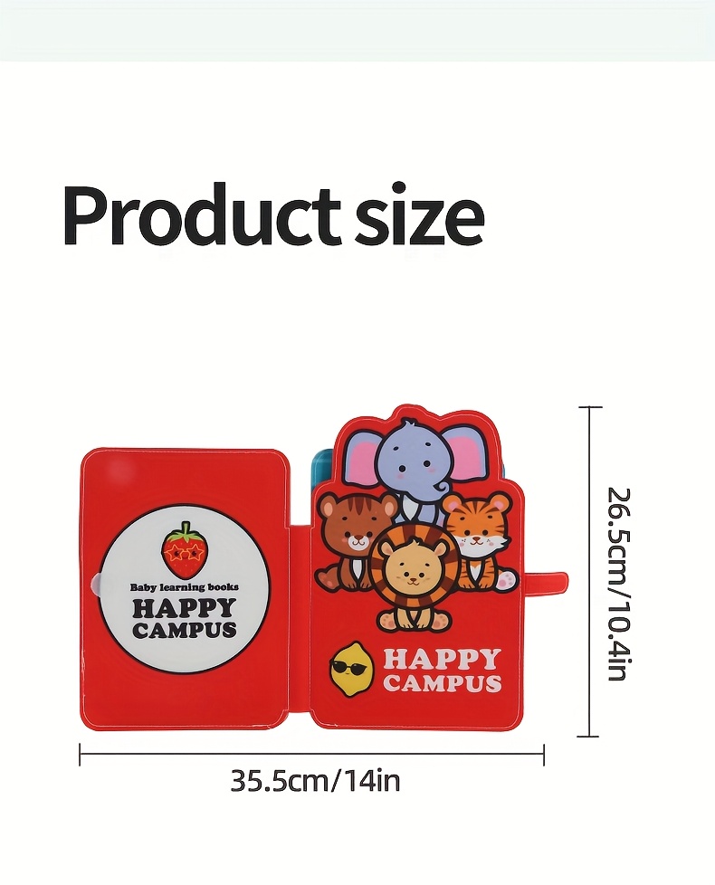 designed for babys enlightenment sticker book   used repeatedly   hand eye coordination and concentration   development of cognitive   Product details 14