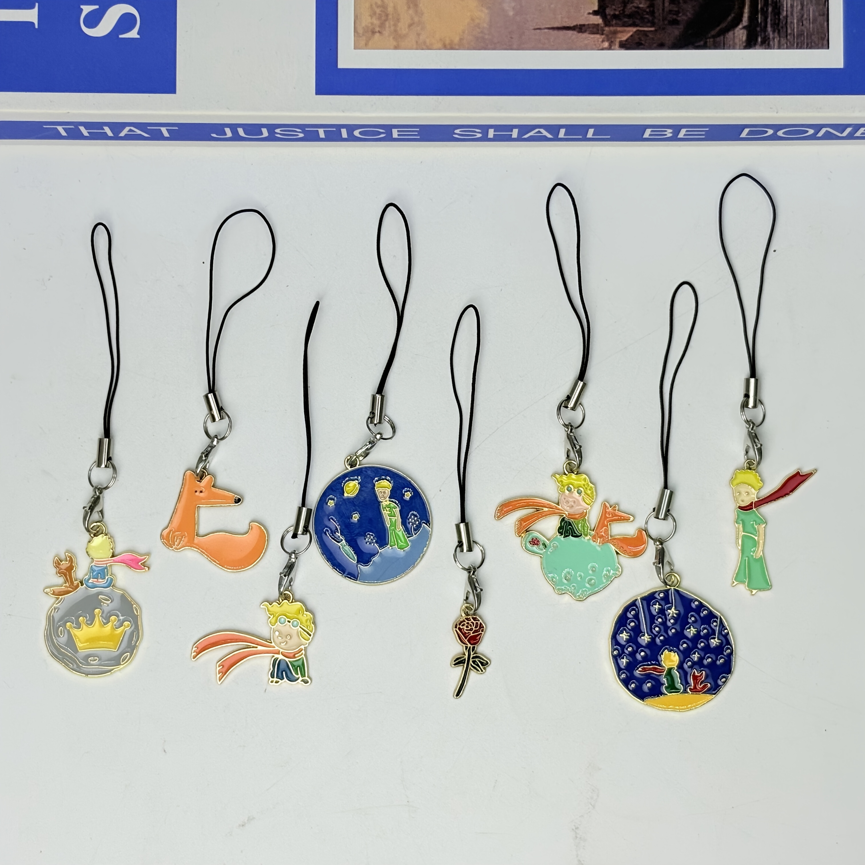 TEMU 8pcs The Little Phone Accessories And Camera Charms Are For A , A Highly For Birthdays And Christmas, And An Excellent Collectible For Fans. The