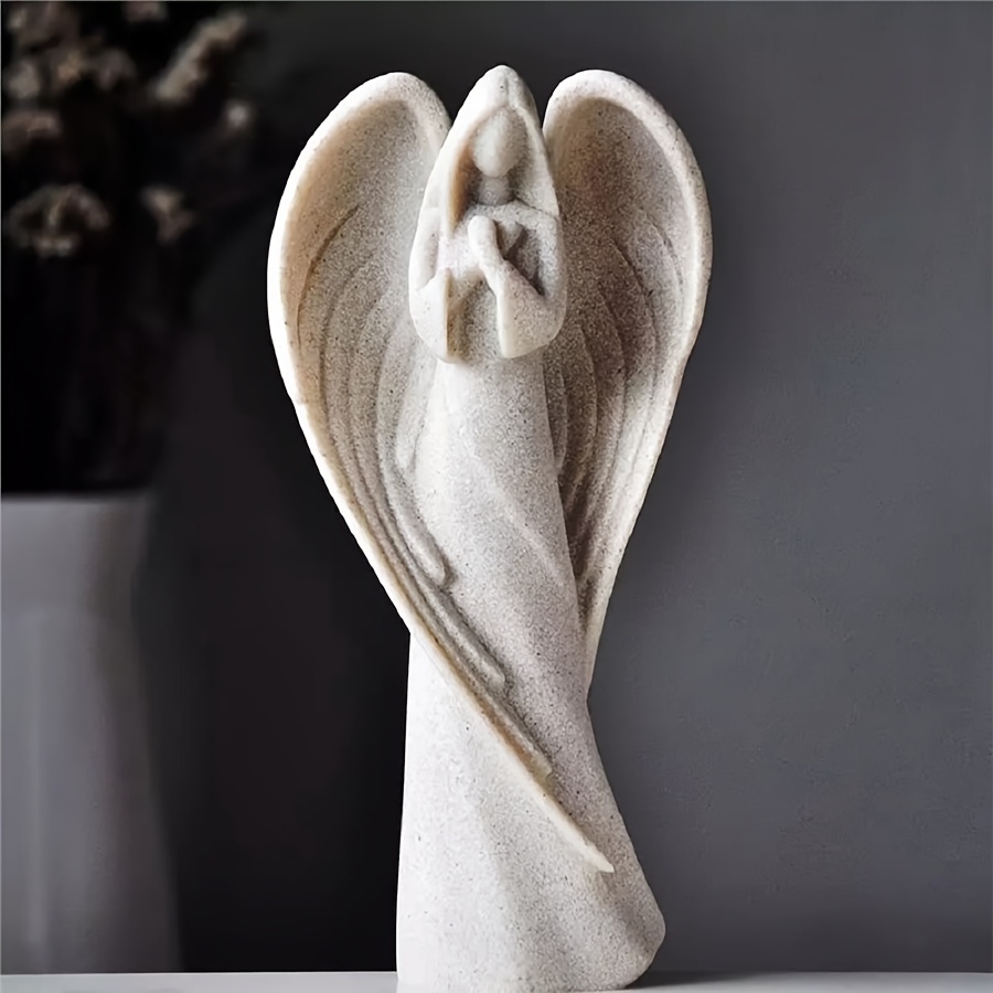 Image of A , Guardian Decorative Ornament, Creative Character Statue For Living Room Study, European-style Decoration Crafts, Office Desktop Courtyard Decoration, Valentine's Day Thanksgiving Mother's Day