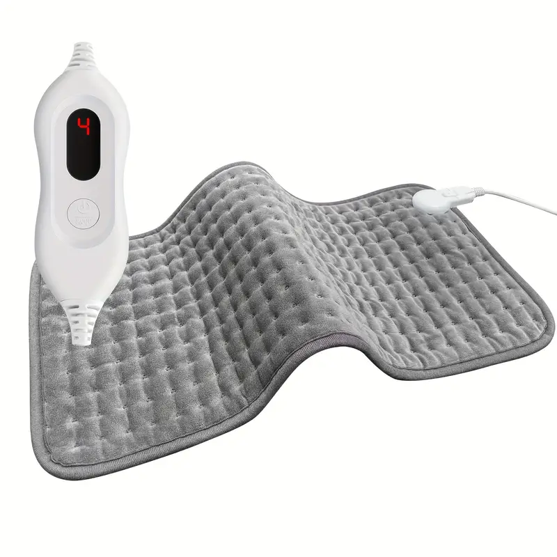 electric heating pad, setting, auto shut-off, 12 x 24 , large heating pad, heater for bedroom, bedroom , therapeutic heat, minimalist style, contemporary design, safe material, easy to clean, portable heater, adjustable heat setting, home , sufferers Product details 7