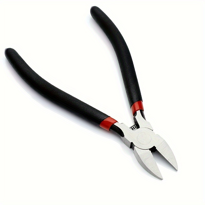 BOENFU Wire Cutters 2-Pack Heavy Duty Flush 6 inch Side Pliers for Crafting Jewelry Making Artificial Flowers Black at MechanicSurplus.com
