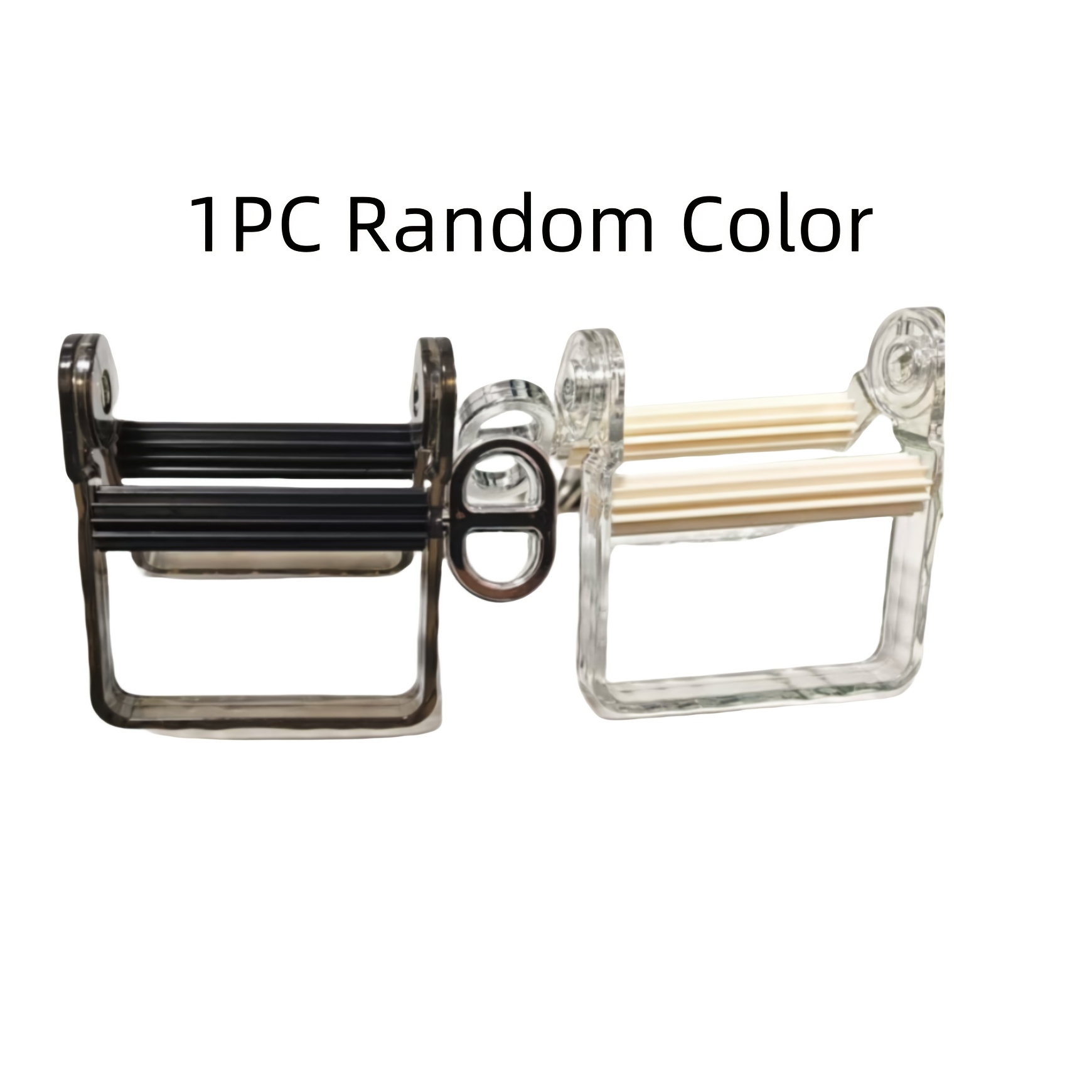TEMU 1pc Random Colour Toothpaste Tube Squeezer, Toothpaste Tube Clamp, Manual Toothpaste Dispenser, Multi-facial Cleanser Dispenser, /toothpaste
