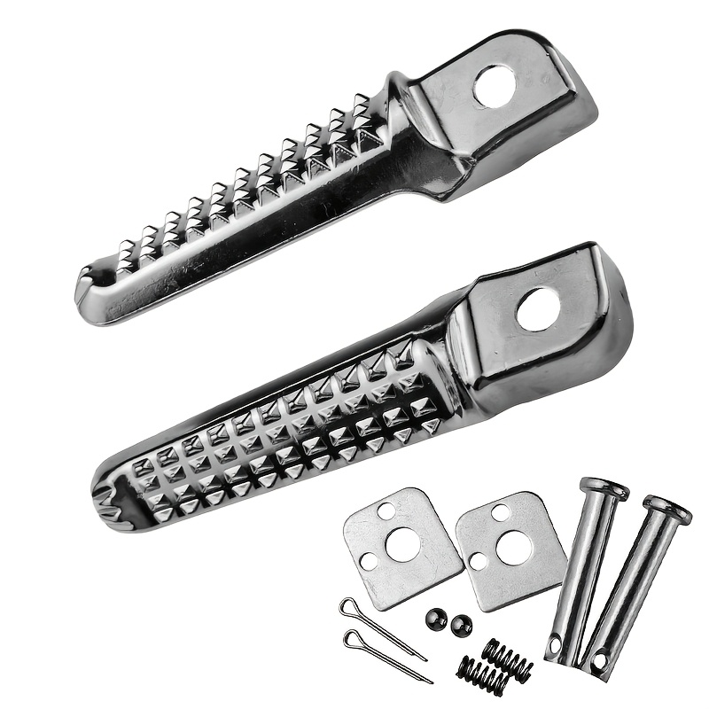 TEMU Motorcycle Modified Aluminum Alloy Fine Footrest Suitable For Mio Alloy Pedal Rear Seat Foot Pedal