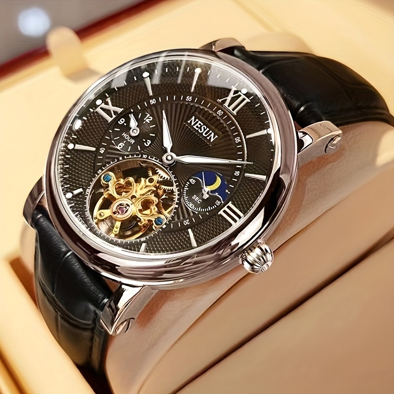 Nesun Mens Business Fully Automatic Mechanical Watch Fashion