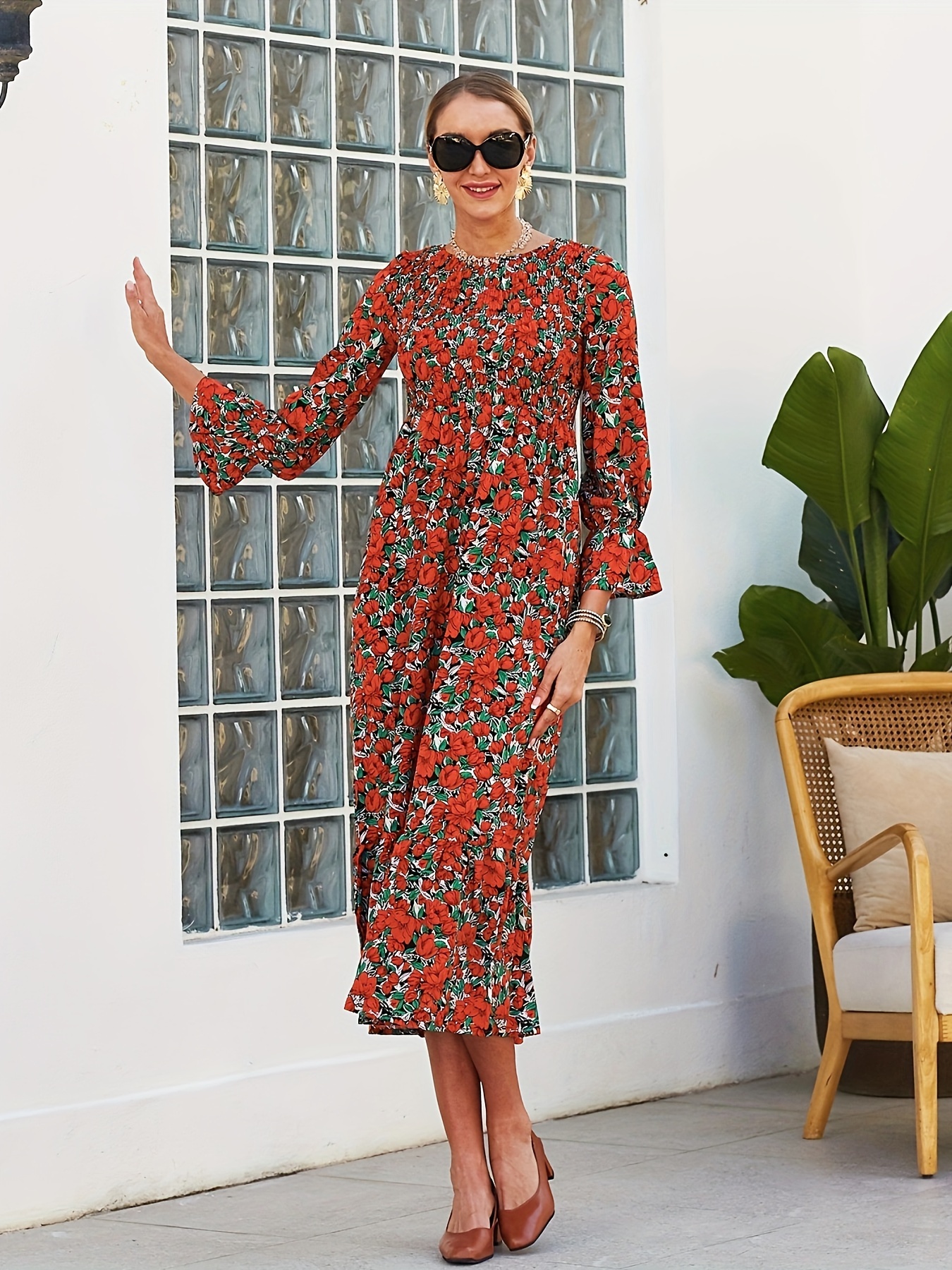 strapless open back dress Satin Polka Dots Wrap Kimono Dress | Dress
