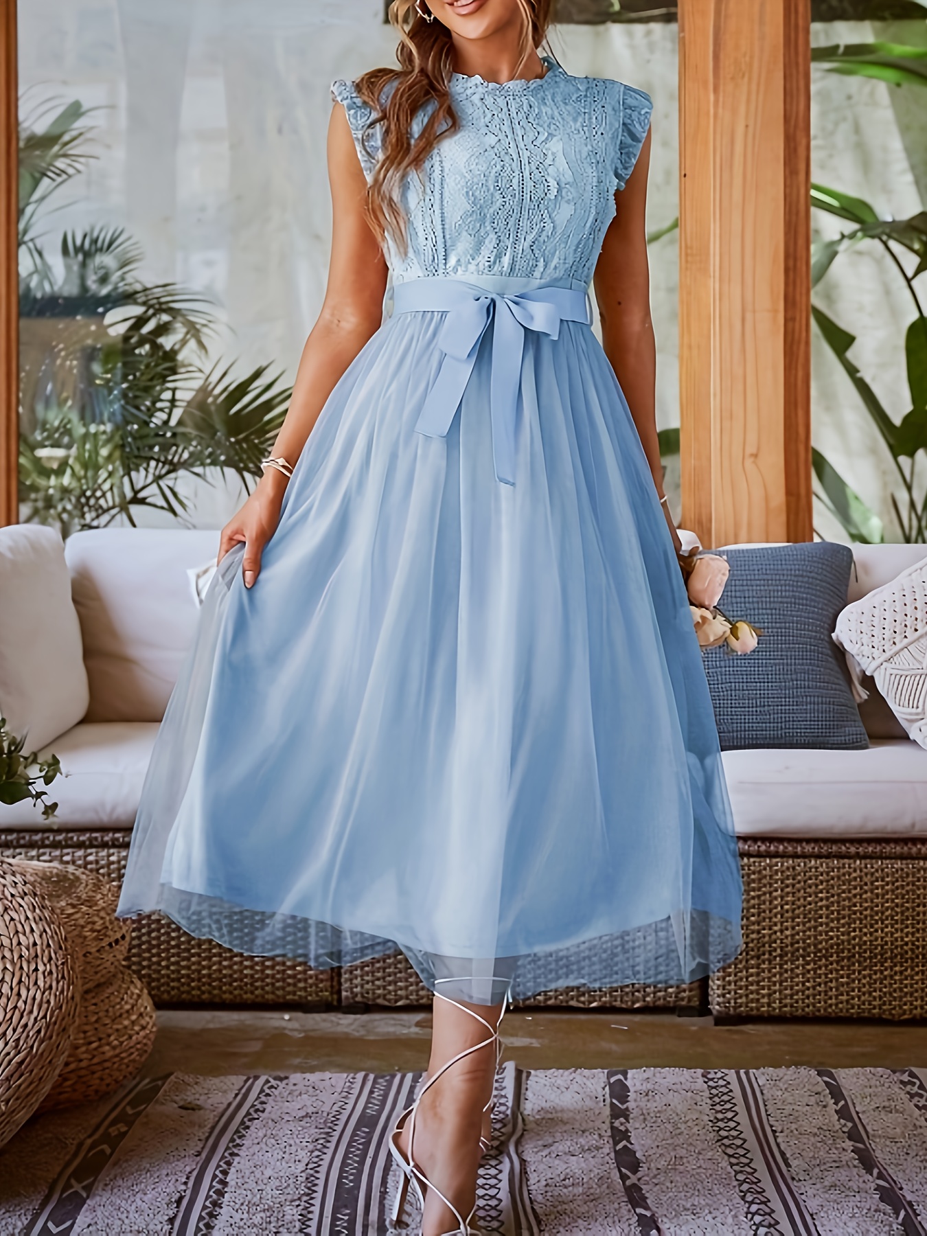 barbie glitz doll blue dress Pepe Ganga Online main image 0