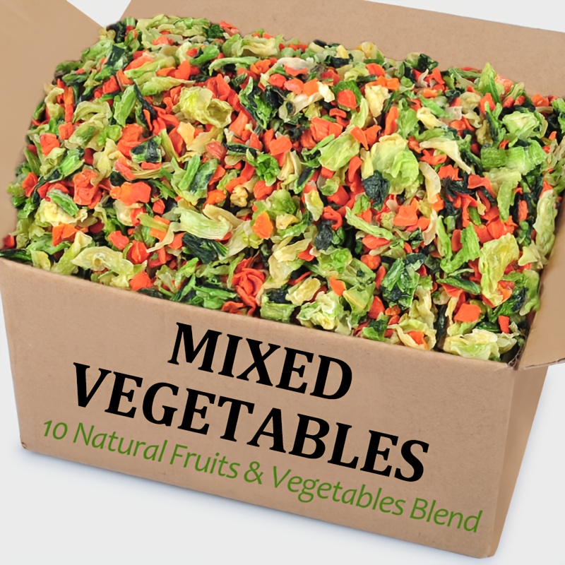 Dehydrated Vegetable Dry-10.6oz | 10 Kinds Of Natural Dry Fruits And Vegetables, Suitable for Lamian Noodles, Soup Dishes, Pasta, Vegetable Bags, Free Boiled Side Dishes