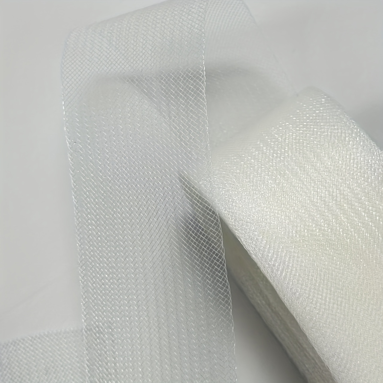 TEMU Mesh Webbing, Suitable For Sewing, And The Production Of Wedding Dresses, Formal Gowns, Skirts, Hats, Etc. 50 Yards In Length And 2 Inches In