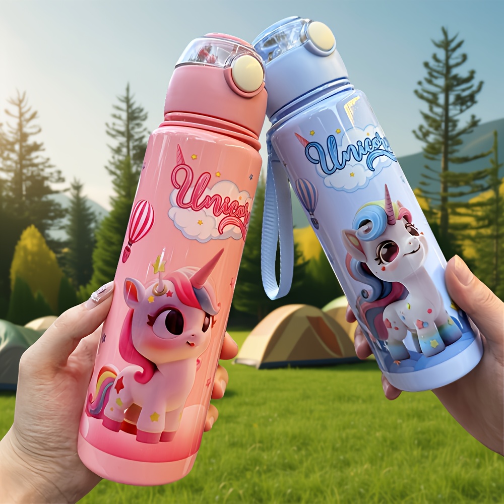FANTIA 23.67oz/23.6 Thermal-Resistant Portable Water Bottle with Hot/ Retention - Cute Sealed for, Gym, - -Resistant Glossy Print for & (Outdoor, Travel) - Ideal Gift