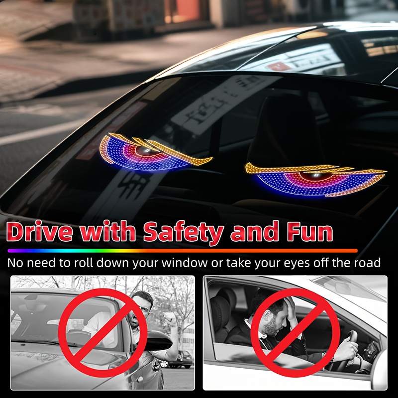 usb powered   led car lights 16 color   for rear window ambient lighting   car accessory no battery needed Product details 8