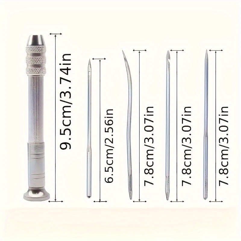 AIEX Kit De Broderie 17 Pièces - Aiguille De Poinçonnage à Fil Réglable