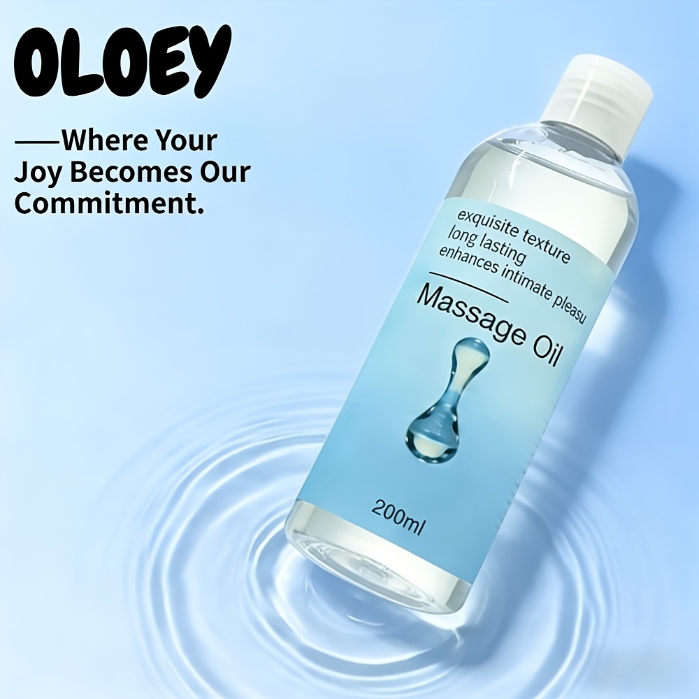 200Ml Spa Quality Massage Oil, Features a Clean And Light Texture for a Relaxing Full Body Massage, Ensures Skin Feels Soft Without a Greasy Afterfeel
