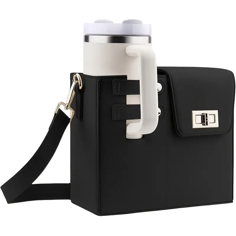 a stylish shoulder bag for for carrying a water or coffee cup this versatile bag is ideal for any season and is great for work travel exercise or 11