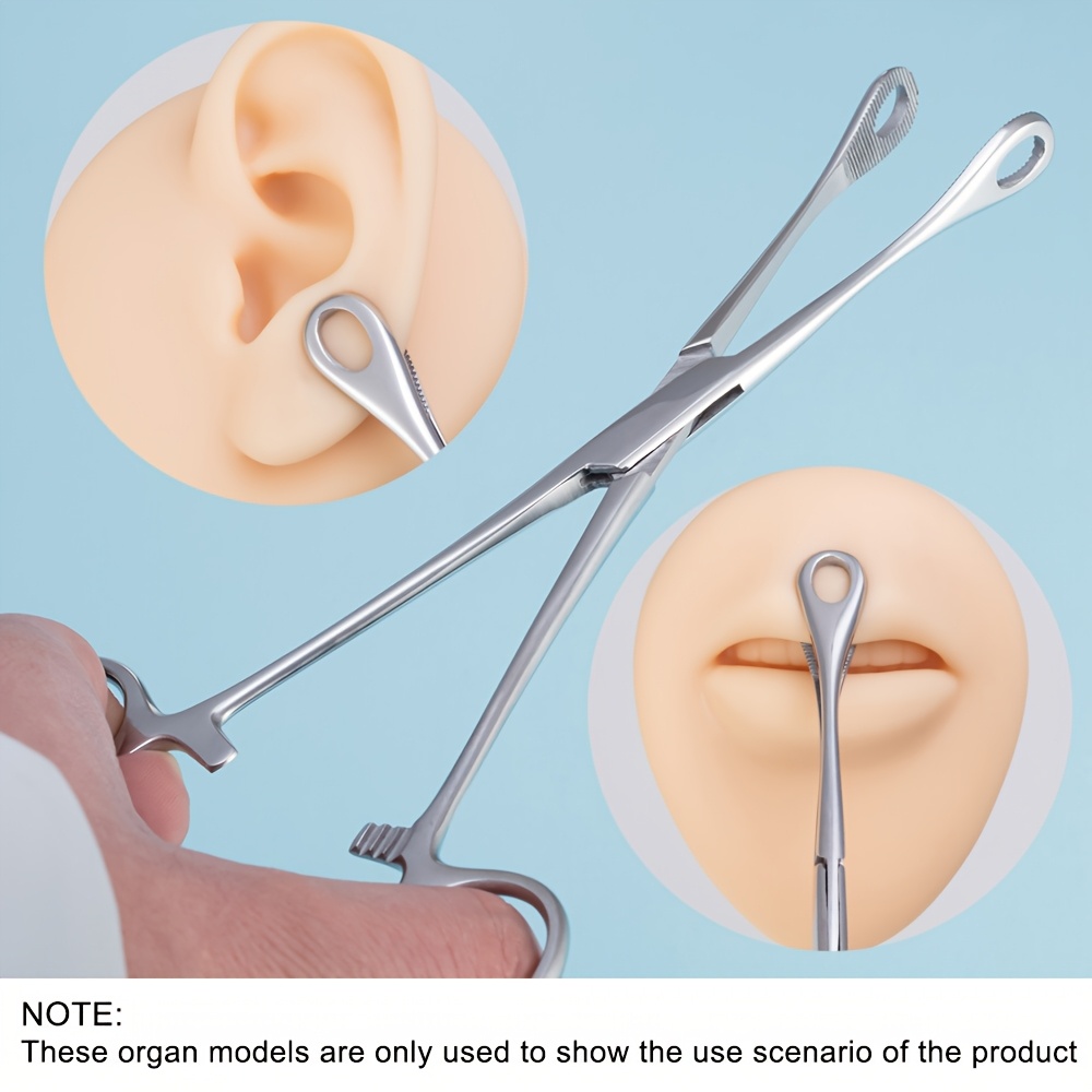 30Pcs/Set Body Piercings Kit, Stainless Steel 14G Belly Tongue 16G Nose Lip Septum Ear Industrial Helix Eyebrow Tragus With Piercing Needle Clamp Tool P 37914927