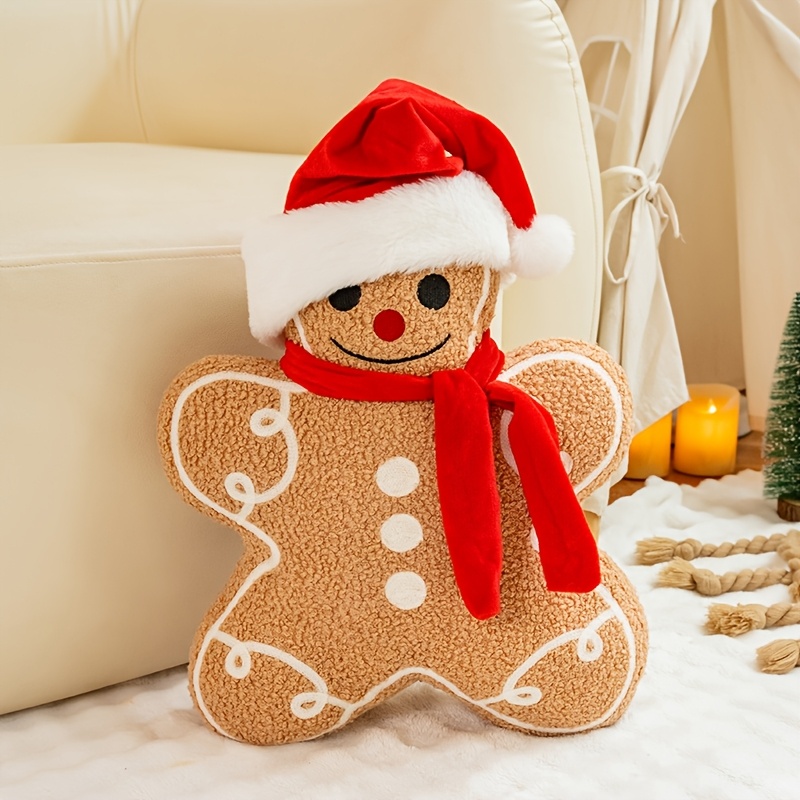 Gingerbread Plush Christmas Stuffed Toy
