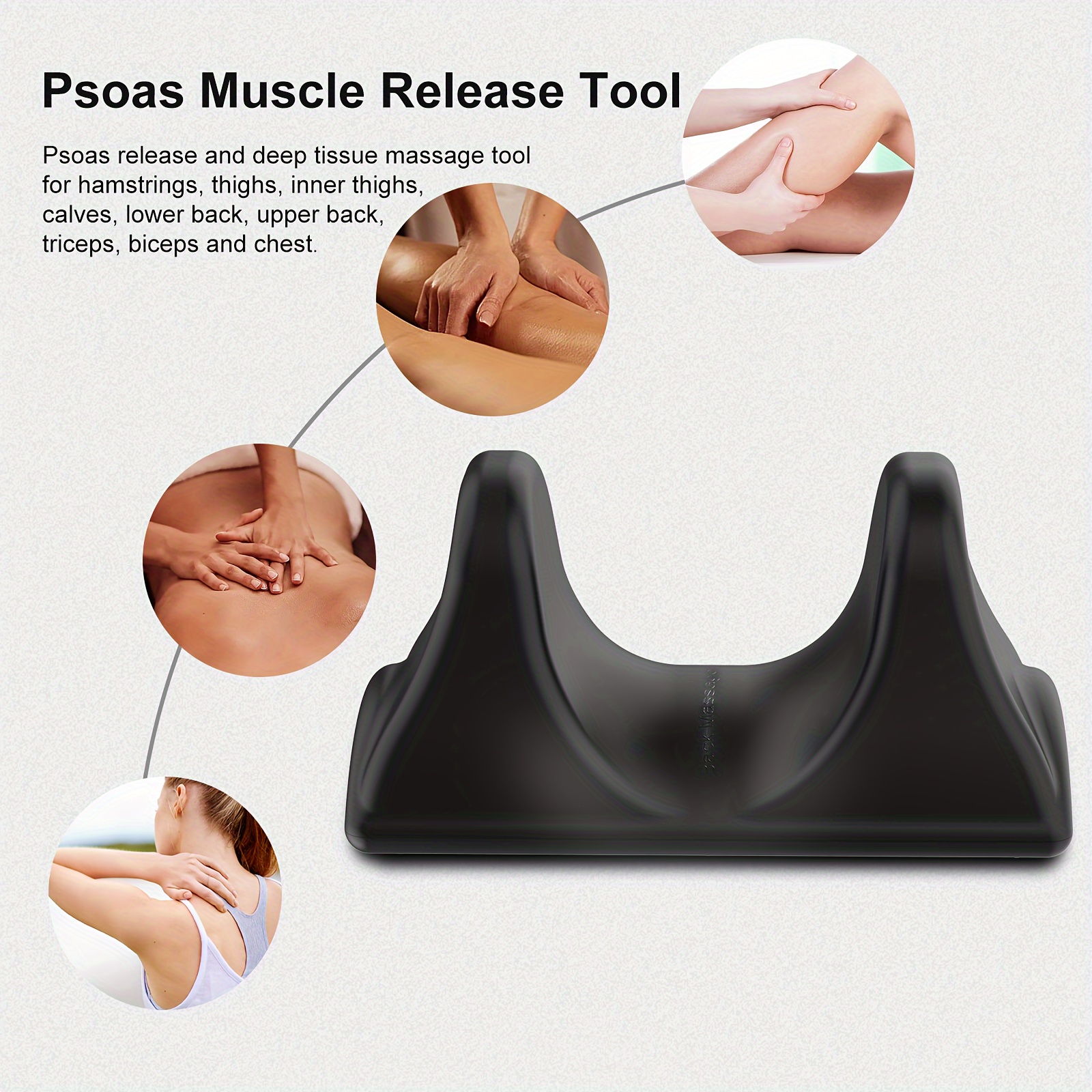 Muscle Release And Deep Tissue Massage Tool Back Hip Flexor Release Tool  Body Massager - Beauty & Health - Temu