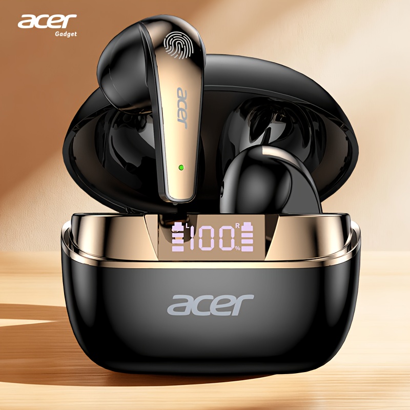 photo de l'article     écouteurs  -auriculaires   fil ohr554 à affichage numérique led, annulation du bruit pour les appels, basses profondes améliorées,   5.4, mode jeu à faible latence,   avec plusieurs appareils, adaptés aux téléphones portables/ /ordinateurs, pour les