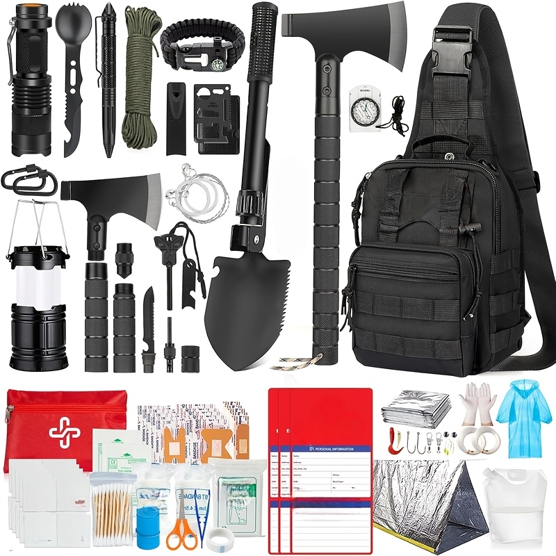 survival gear kit sold on Temu United States