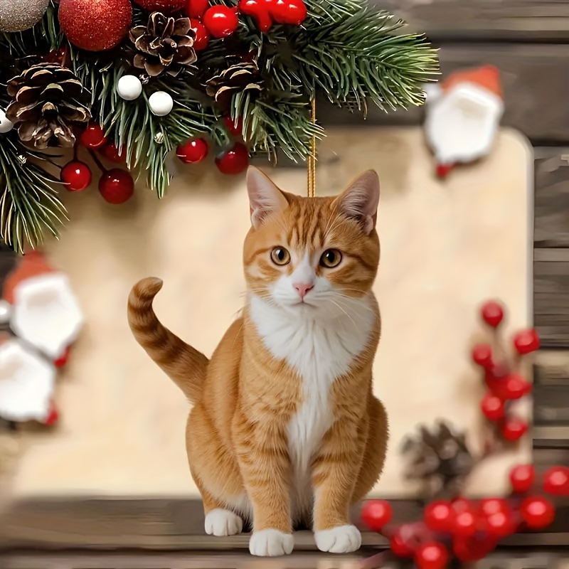 

Cat Pendant - - , For Keychains, , Car & Accessories - Christmas
