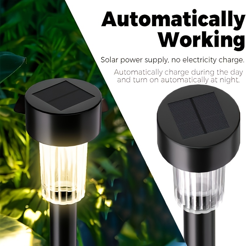 12pcs Solar Outdoor Lawn Lights, Decorative Outdoor Lawn Lights, Halloween Christmas, Holiday Decorative Lights, Suitable for Gardens, Courtyards, Pathways, Patios