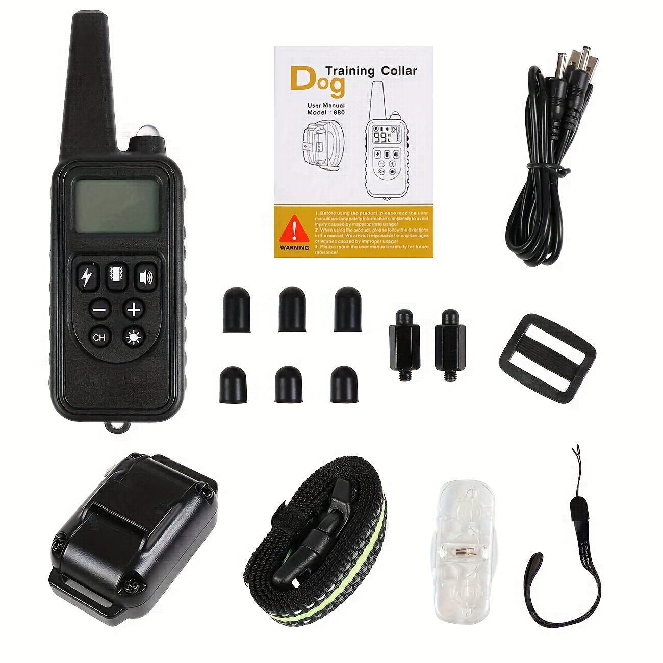 dog training collars dog shock collar remote 2600 feet 3