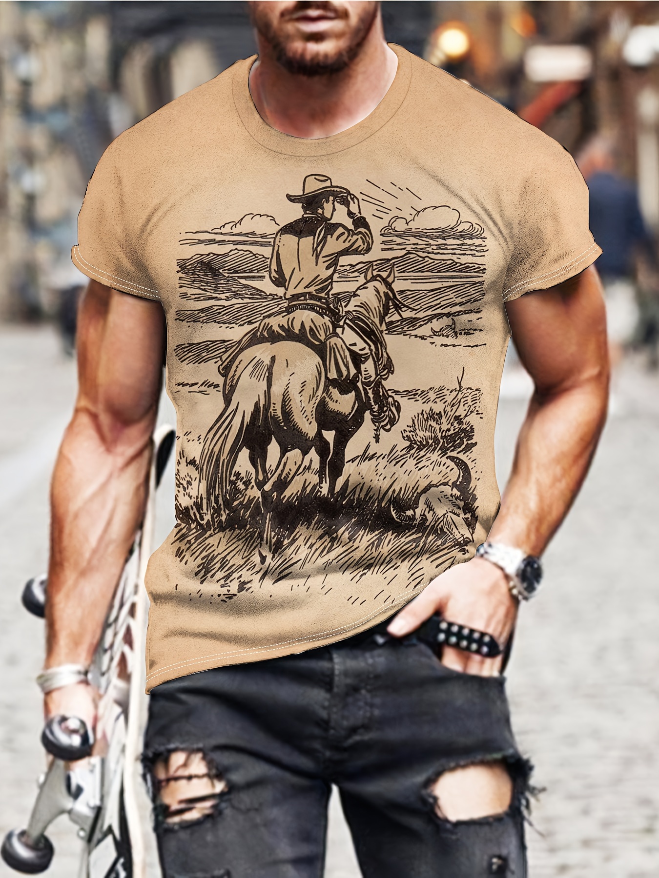 Men Western Shirts - Temu