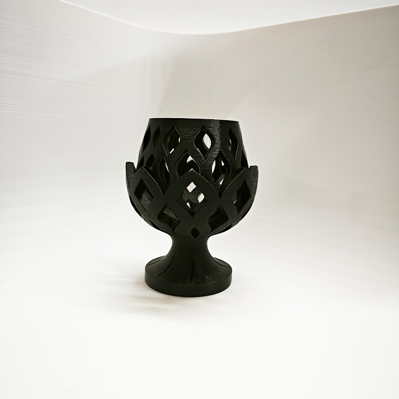 Ramadan Festival Decoration Water Lily-shaped Candle Holder Cup Traditional Holiday Decor, Christmas, Halloween