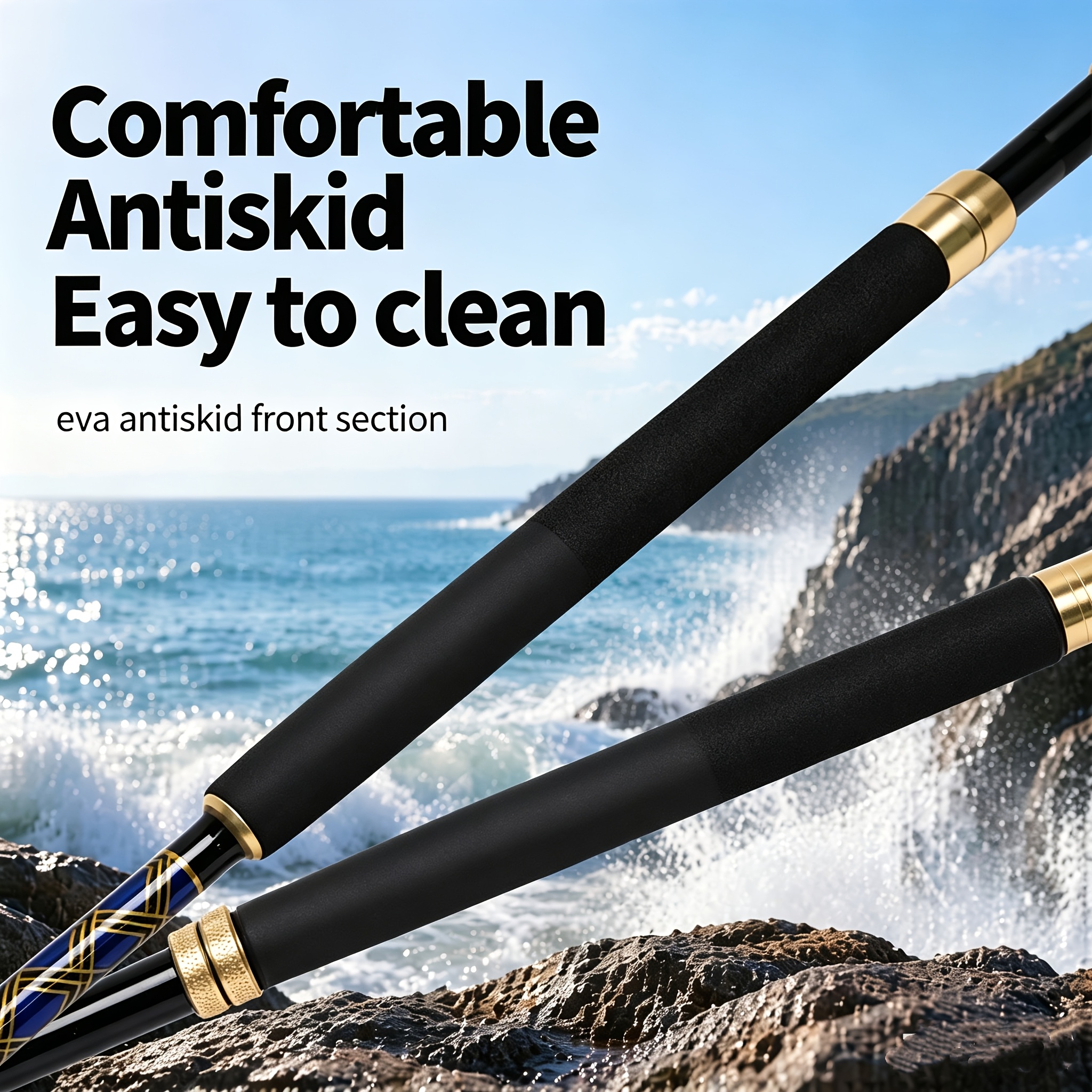 deep sea fishing rods sold on Temu United States
