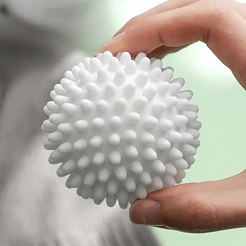 Washing Machine Accessories-4 Reusable Laundry Balls, Washing Machine Laundry Balls, Laundry Dryer Balls, Fabric Softener Balls, Laundry Dryer Balls, Anti-Roll Laundry Balls, Cleaning Supplies, Household Gadgets, Prepare for School
