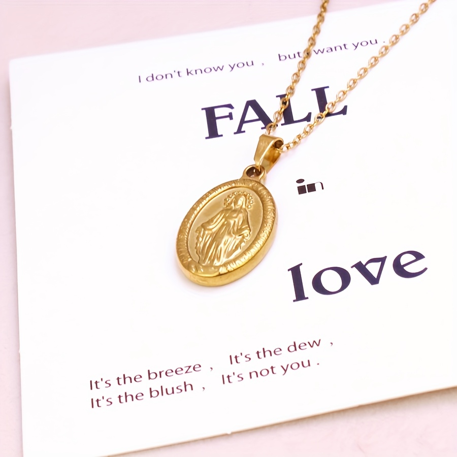 Women's 18K Plated Pendant Necklace
