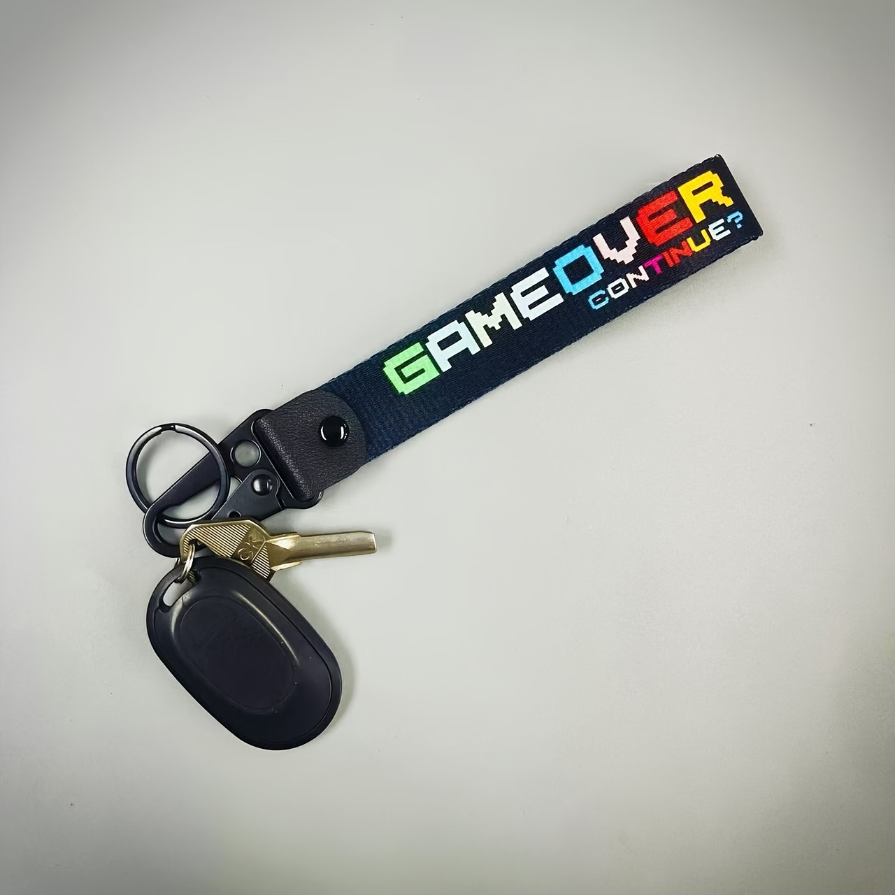 TEMU Llavero Temático de de Juegos Retro | Lanyard Anti-Pérdida para Llaves, Colgante para Mochila, Combinación Diaria de Ropa, Regalo Ideal para las