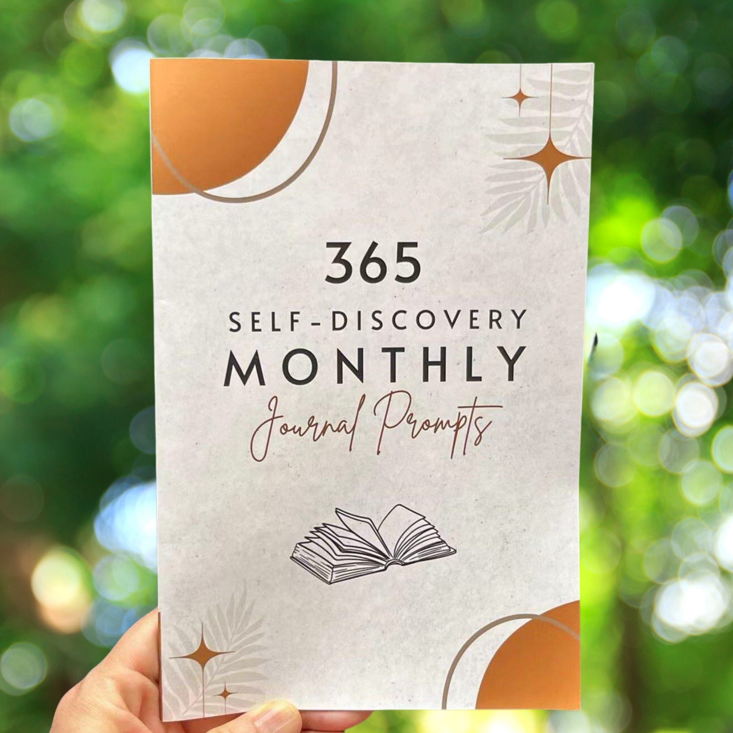 

365-day Self- Book, Monthly Reflective Guide, Daily , English Language, Paper Material