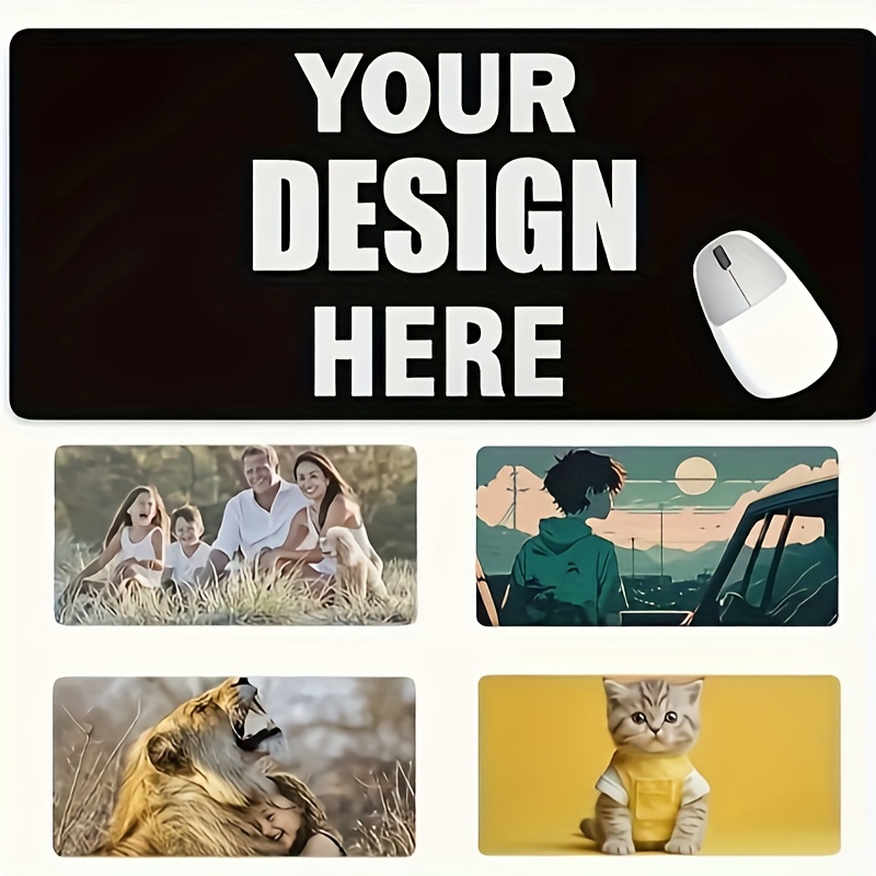 

Design And Create Your Own Custom Mouse Pad, Incorporating Photos, Images, Text, Logos, And Artistic Designs. Perfect For Office Work, Gaming, And Computer Use