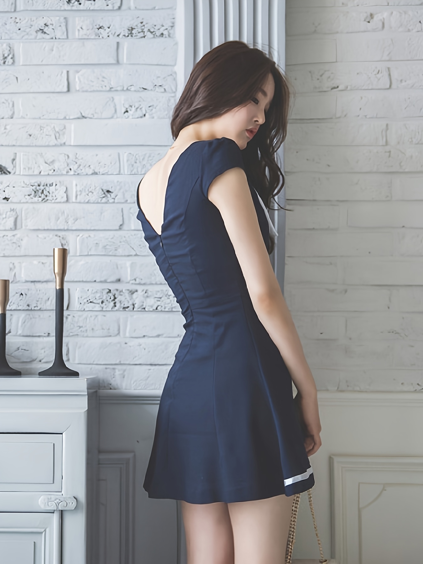 fashion nova semi formal dresses plus size Nautical Maxi Dress – Diva's Den Fashion, LLC main image 0