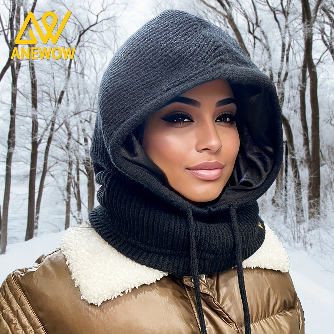 melt the lady feather balaclava (black) melt the lady feather