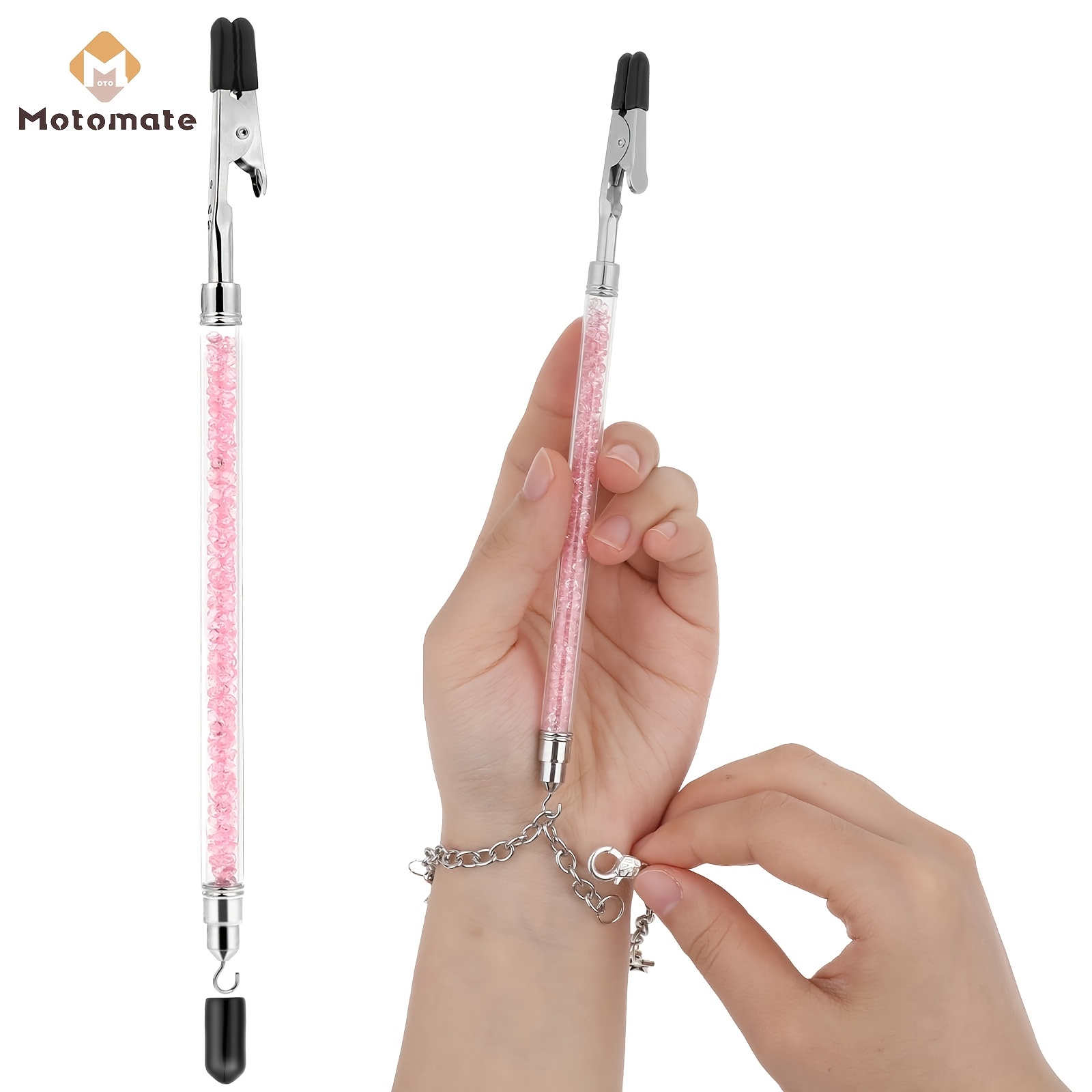 

Easy-use Stainless Steel Bracelet & Jewelry Helper Tool - Quick Wear And Removal Aid For Watches, Necklaces, Zippers