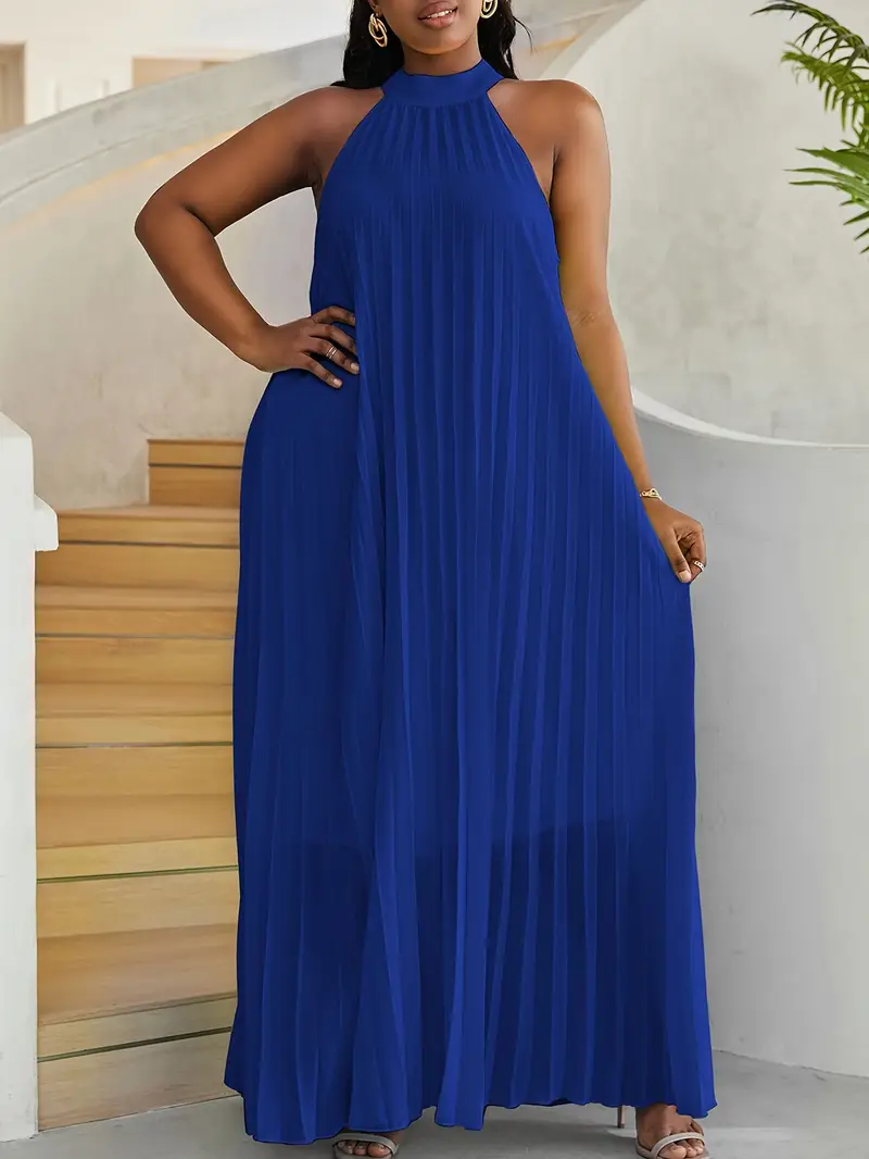 Neckholder kleid große größen Clearance