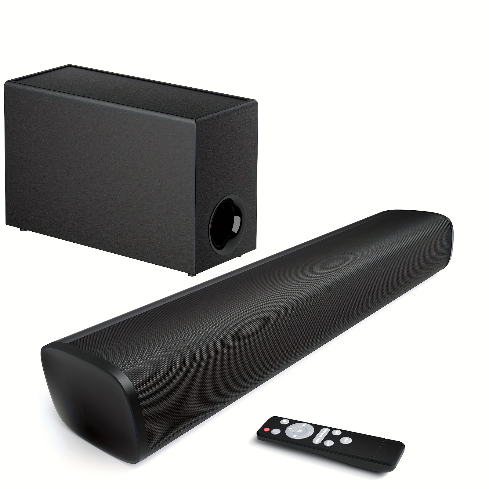 TEMU 50w Tv Sound Bar, Sound Bars For Smart Tv Soundbar Small Soundbars With Hd-arc/optical/aux Connection, Tv Soundbar Surround Sound Bars For Home