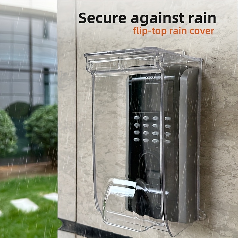 Transparent Outdoor Keyboard Cover for Weather Protection