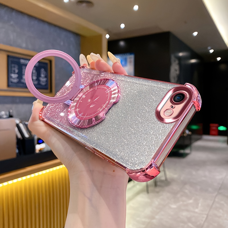 TEMU Phone Case: For Iphone 6/6s/6 Plus/6s Plus/7/8/se2/se3/7 Plus/8 Plus/x/xs/xs Max/11/11 Pro/11 Pro Max/xr/phone Cases, Magnetic Cute Round Metal