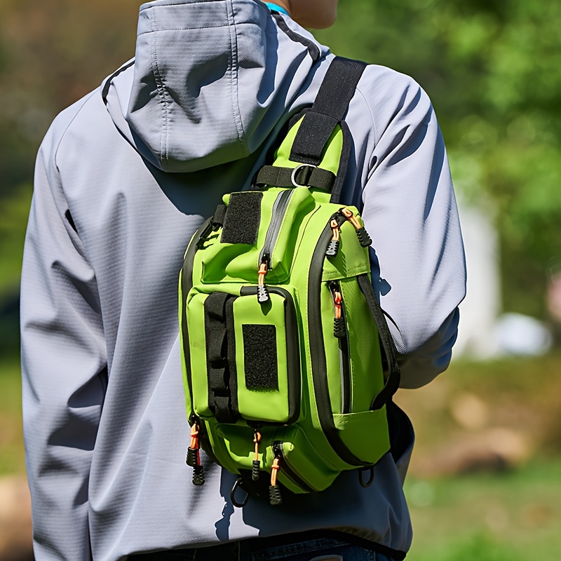 borsa a tracolla espandibile da   ogehuafee per   e unisex, capiente e multifunzionale per esterni con   a più tasche, borsa a marsupio a   per ciclismo ed escursionismo, adatta per  , pendolarismo, palestra, attrezzatura Dettagli dell'articolo 7