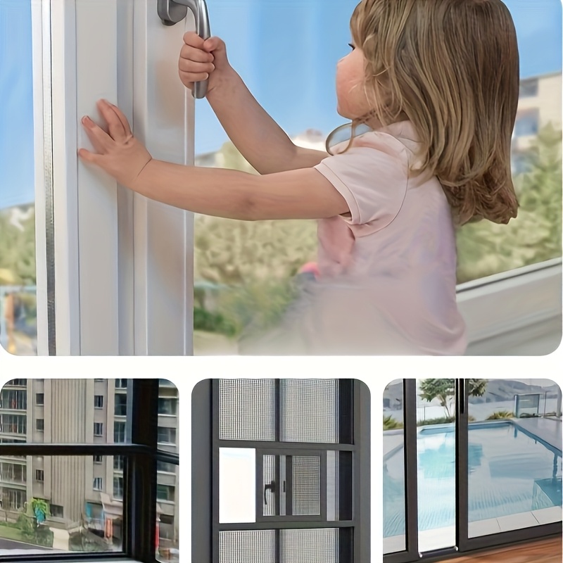 Aluminum Alloy Window Lock for Sliding Doors & Windows, Anti-Theft