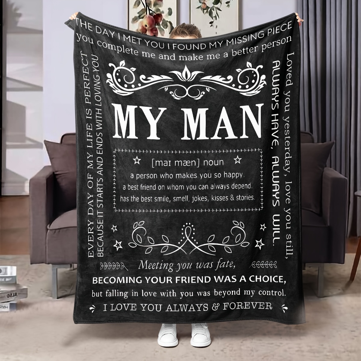 

'i You' Blanket - , , Christmas & 's For Or Husband - ,