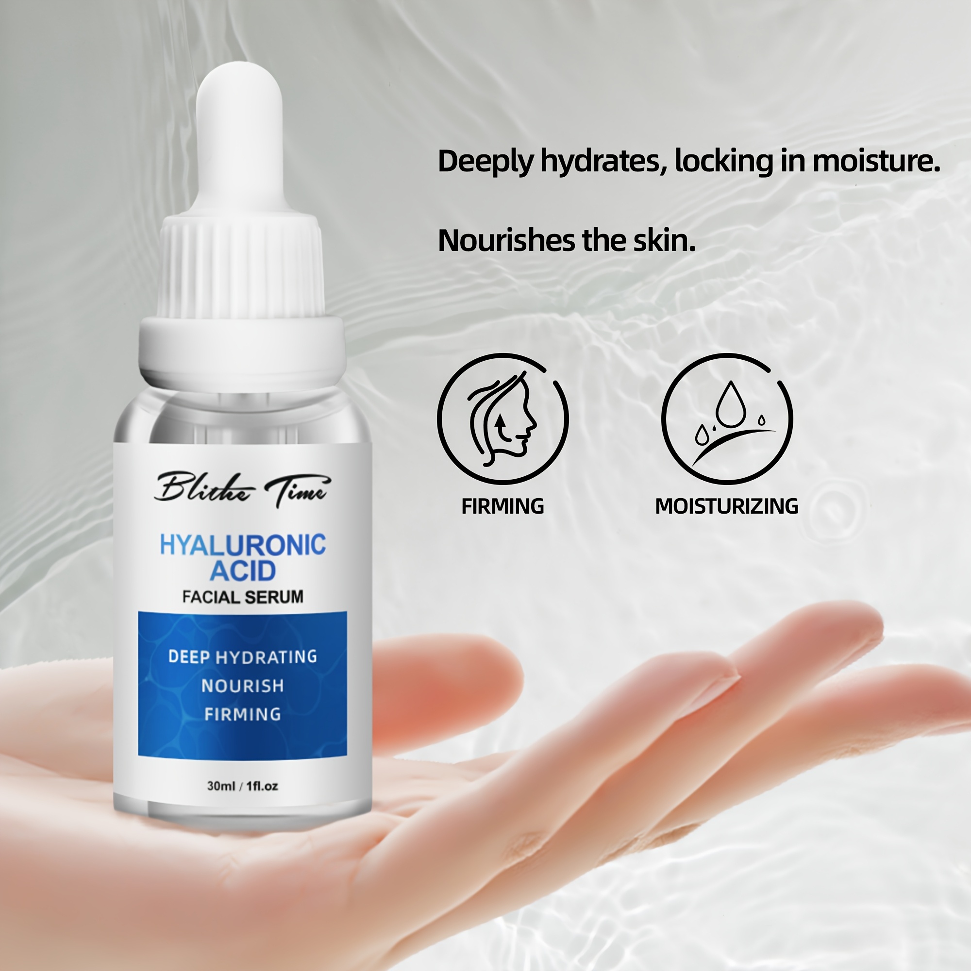 30ml * 3 komada/set Esencija za lice u tri bočice, Intenzivna hidratacija, Set za praznični poklon, Svijetlo bež set za njegu, Esencija za hidrataciju lica, Sadrži hijaluronsku kiselinu, vitamin C, retinol Sefralls