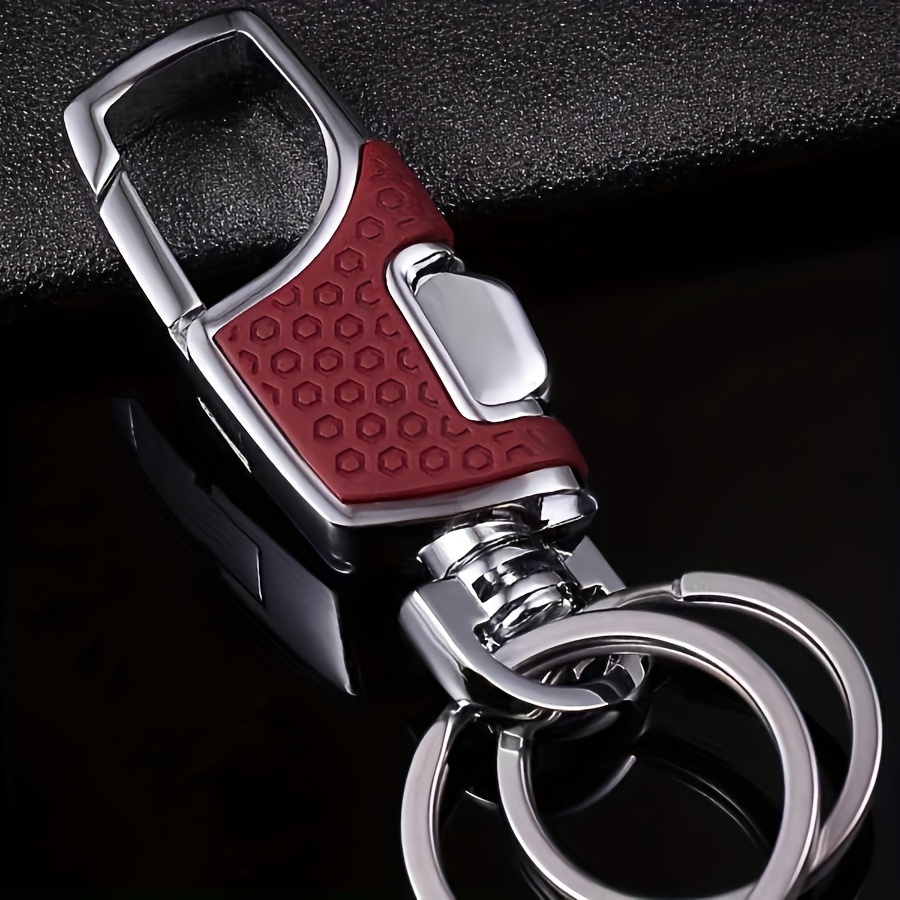 Creative Men'S Business Car Keychain | Elegant 304 Stainless Steel Waist Hanging Buckle, High-End Keychain