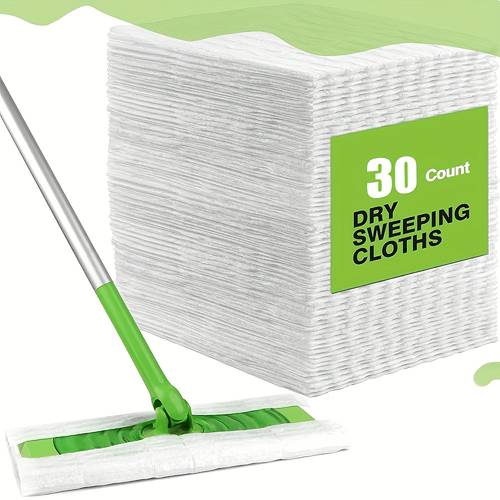 disposable mop cloth multi surface microfibers catch and lock dirt dust hair suitable for wet dry use perfect cleaning suitable for families and businesses christmas halloween gift ideas
