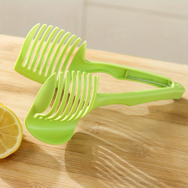 TEMU 1pc Of Kitchen Utensils For Slicing Lemons And Tomatoes, A Round Slicer Suitable For Tomatoes, Eggs, And More, Serving As A Multifunctional Food