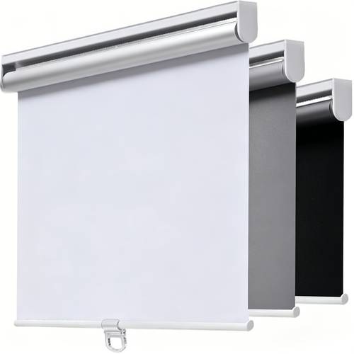 4 92ft high 2 95ft no drill cordless roller shade cord lift window curtain privacy blackout stick on and
