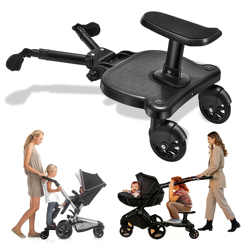 second child stroller auxiliary   pedal travel stroller accessory small trailer with   seat universal fit model stroller   pedal stroller connector two in one universal   pedal new stroller   pedal suitable for most