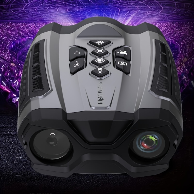 photo de l'article jumelle extérieure 4k vision   infrarouge - phare    , zoom numérique 10x avec batterie de 4000mah pour enregistrement et photographie adaptée à  , chasse  , observation de    , événements sportifs, concerts, etc